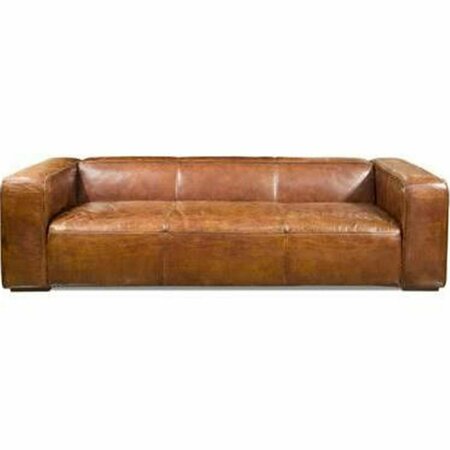 MOES HOME COLLECTION Bolton Sofa, Brown - 28 x 101 x 44.5 in. PK-1008-20